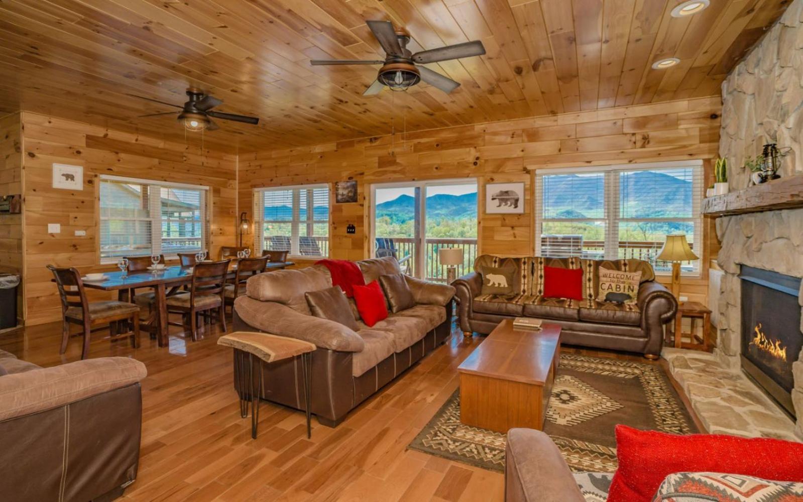 Beartastic Mountain View Lodge Gatlinburg Exterior photo